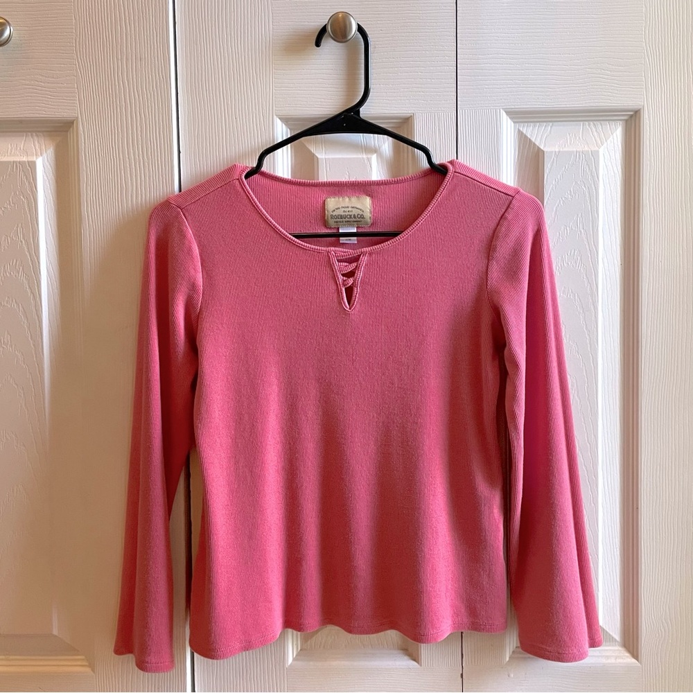 Roebuck & Co.: Pink Long Sleeve T-Shirt